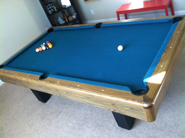 powder blue pool table felt
